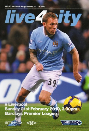 Match programme